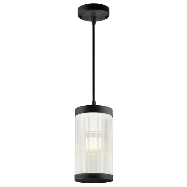 Suspension extérieure Coupar Outdoor noire, IP33