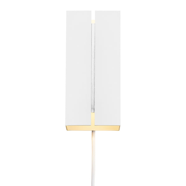 Applique murale LED Curtiz blanche