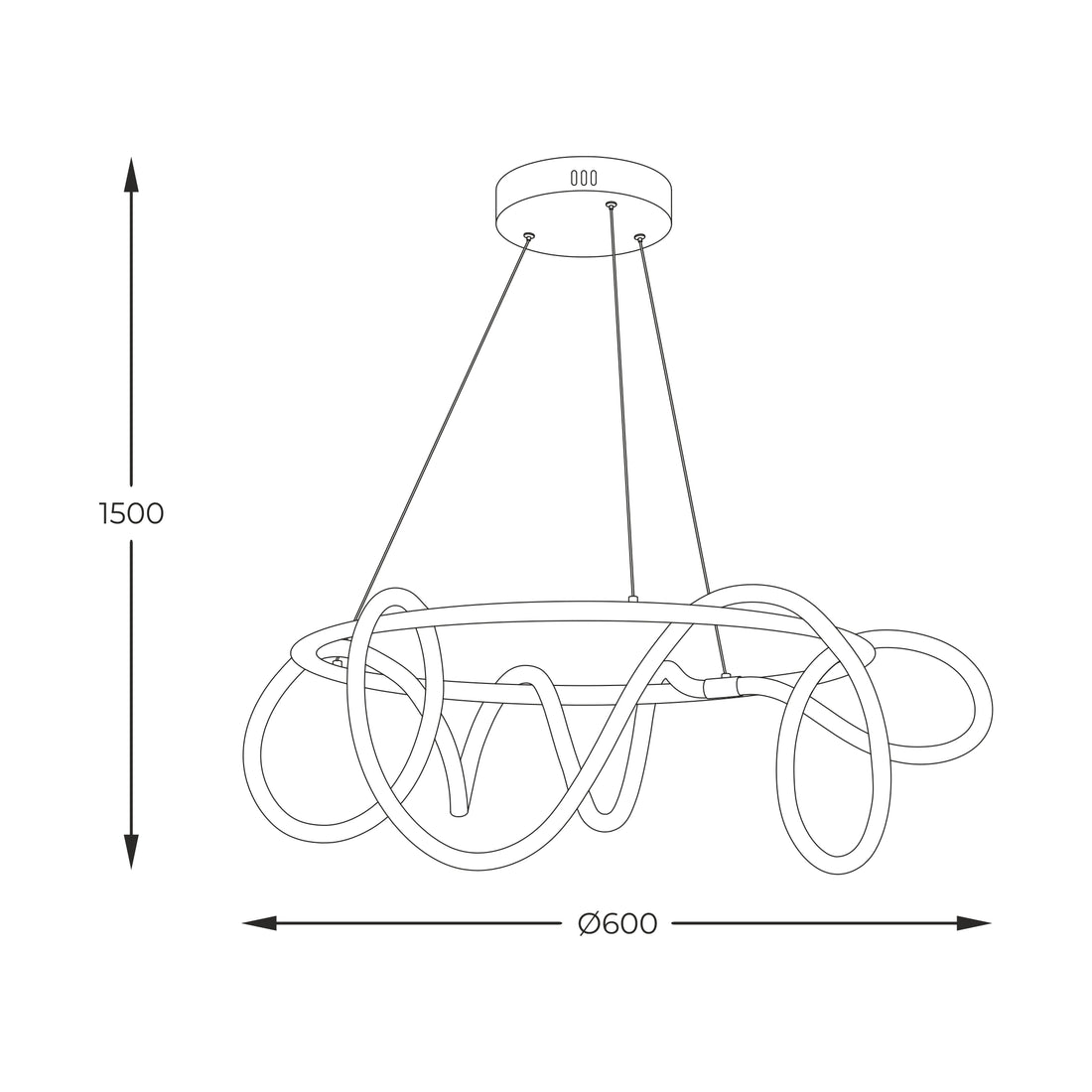 Suspension luminaire | Balbo
