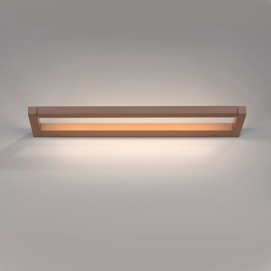 Applique murale Pure Puro marron, P 50 cm