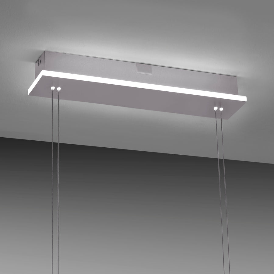Suspension Q-Etienne acier, P 108,5 cm