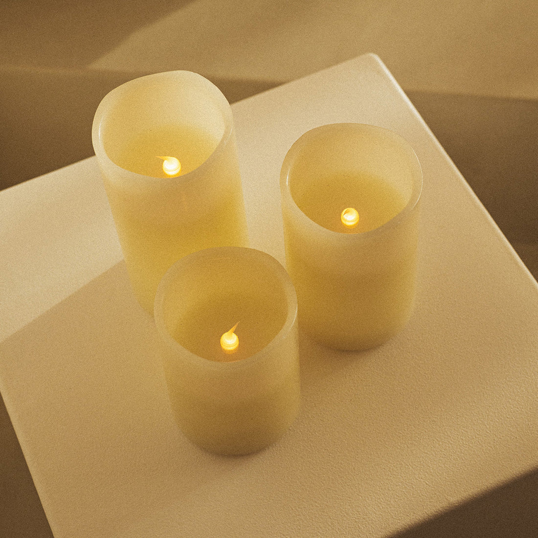 Dolo Kerzenlampen, 3er-Set in verschiedenen Größen