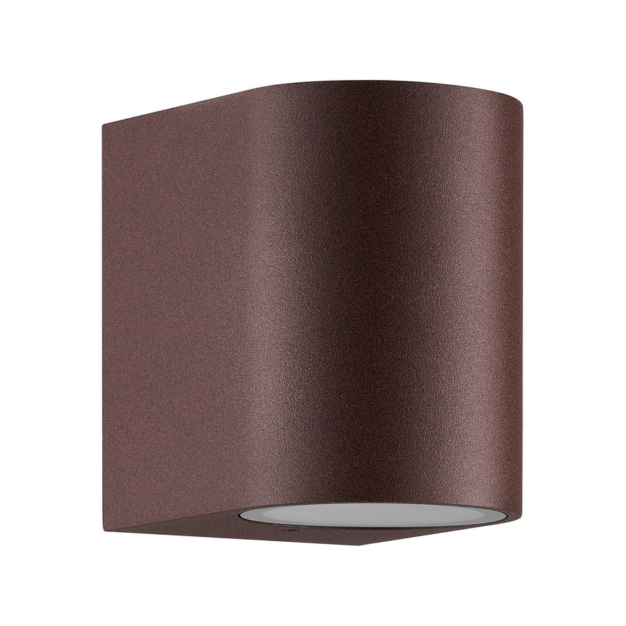 Applique extérieure Dion Single, verre, IP44