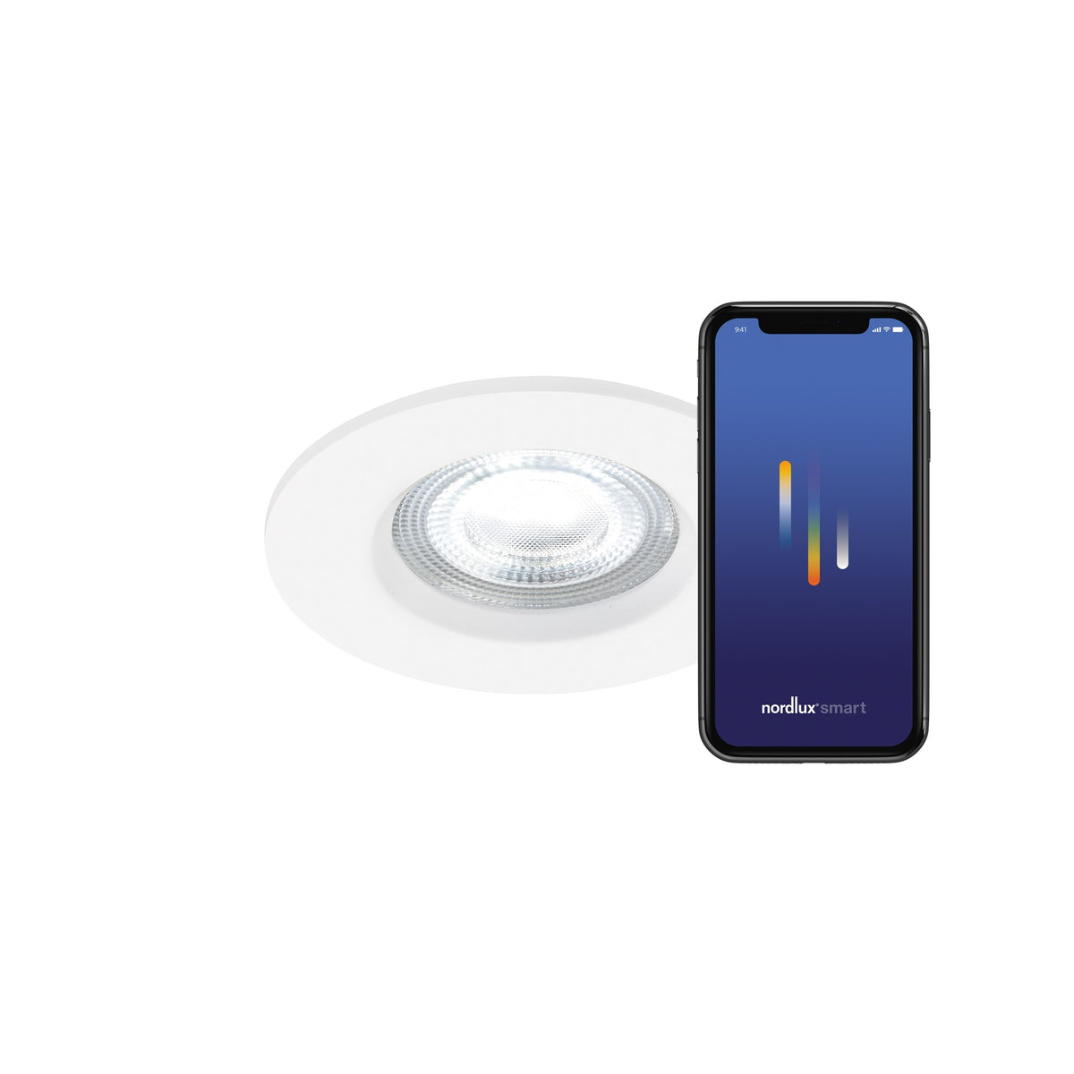 Spot encastrable LED Don Smart multicolore