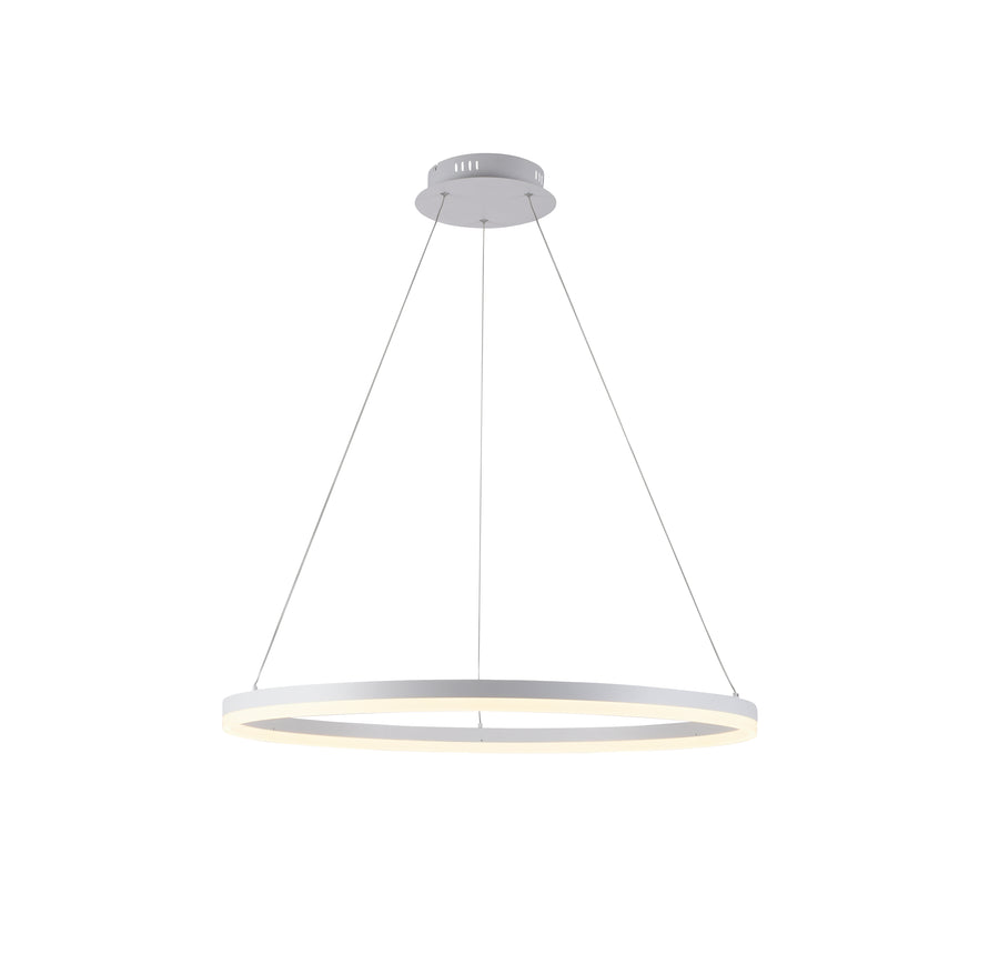Suspension Titus blanche, L 80 cm