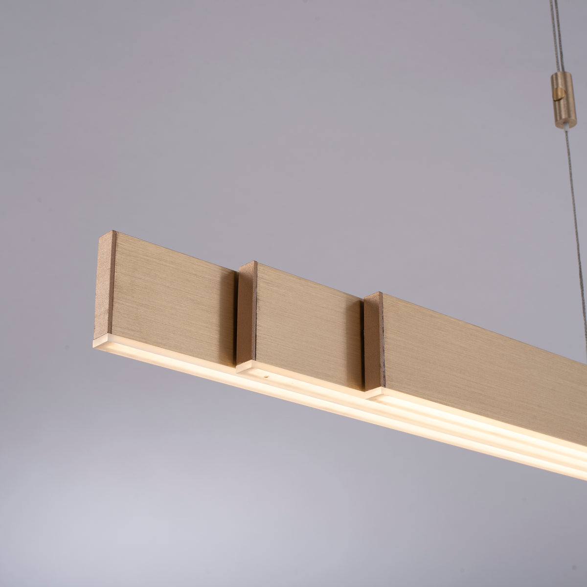 Suspension Pure-Moto laiton mat