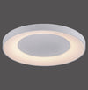 Plafonnier Anika blanc, L 70 cm