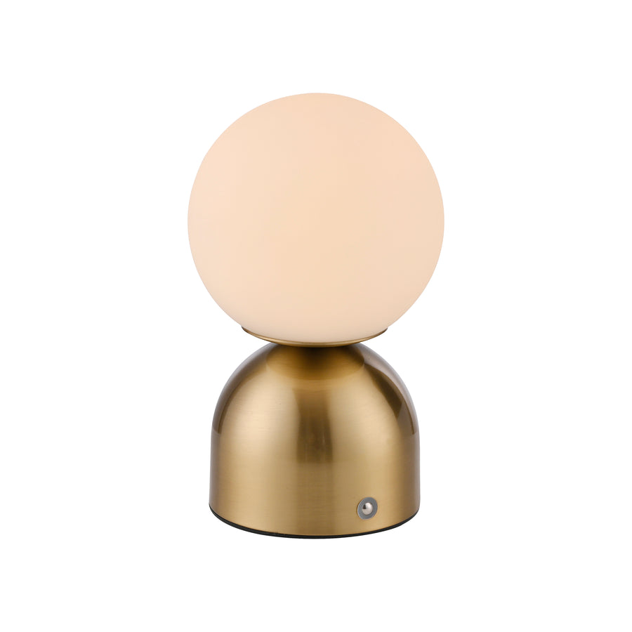 Lampe à poser Rudi dorée