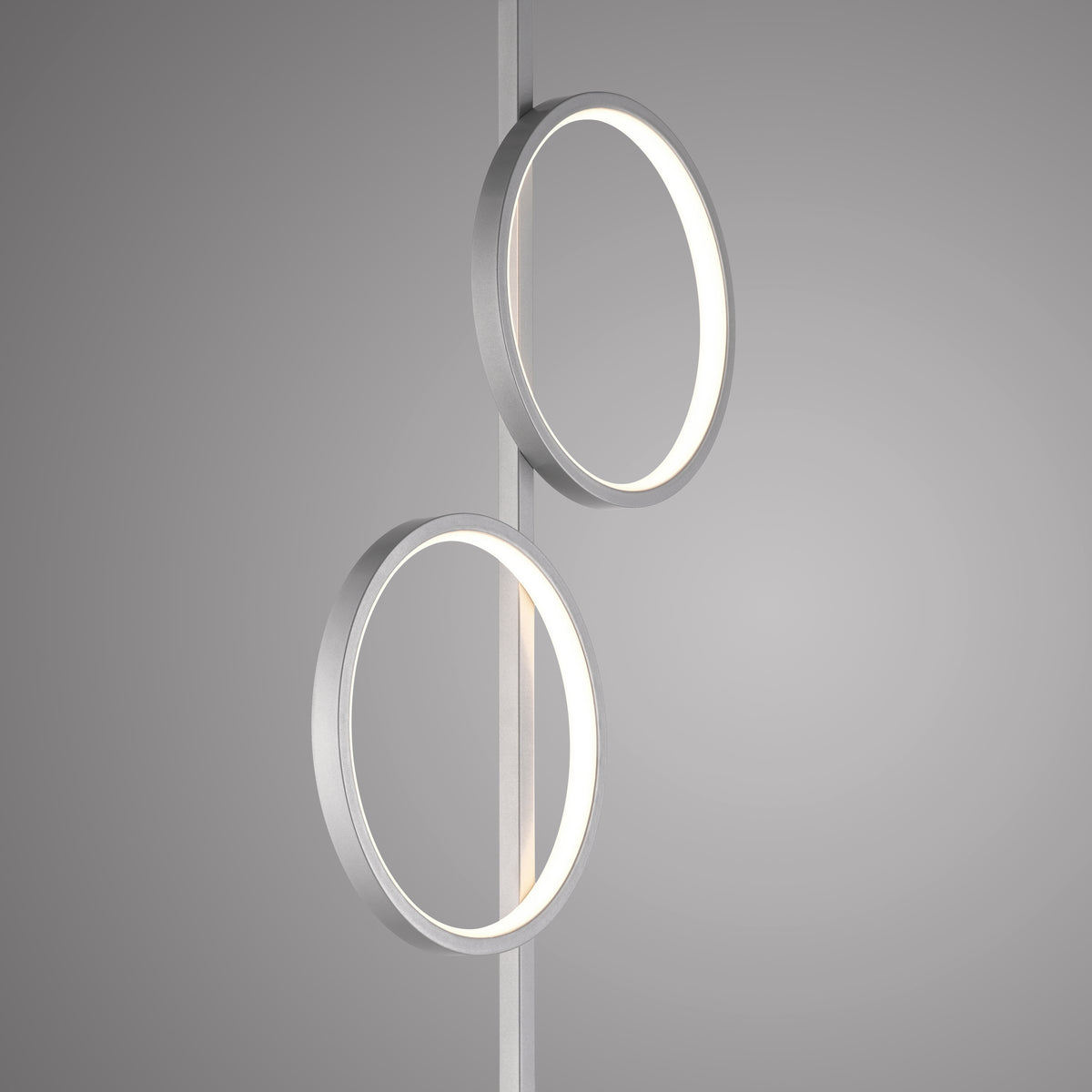 Lampadaire Mini Ritus argenté