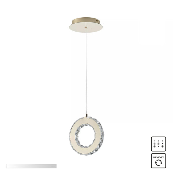 Suspension luminaire | Girona Dorée