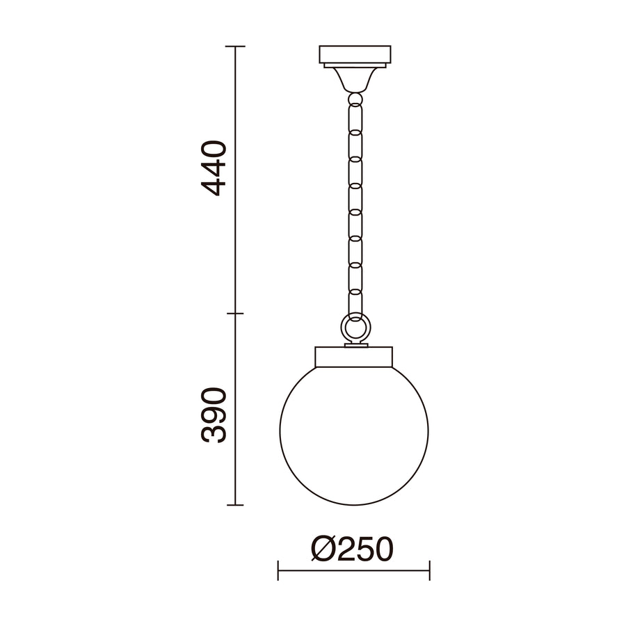 Suspension extérieure Boom IP43