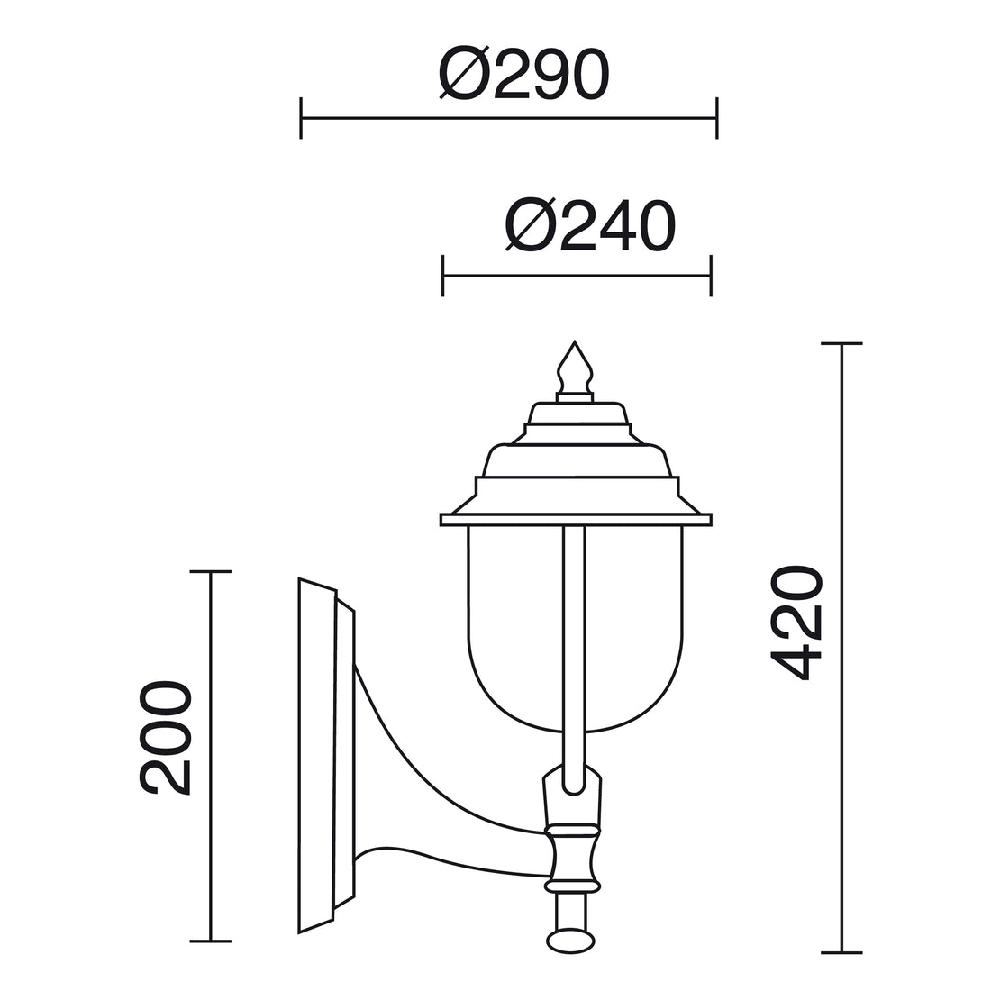 Luminaire extérieur | Keo