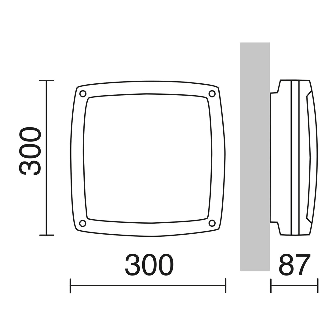 Luminaire extérieur | Kira Anthracite