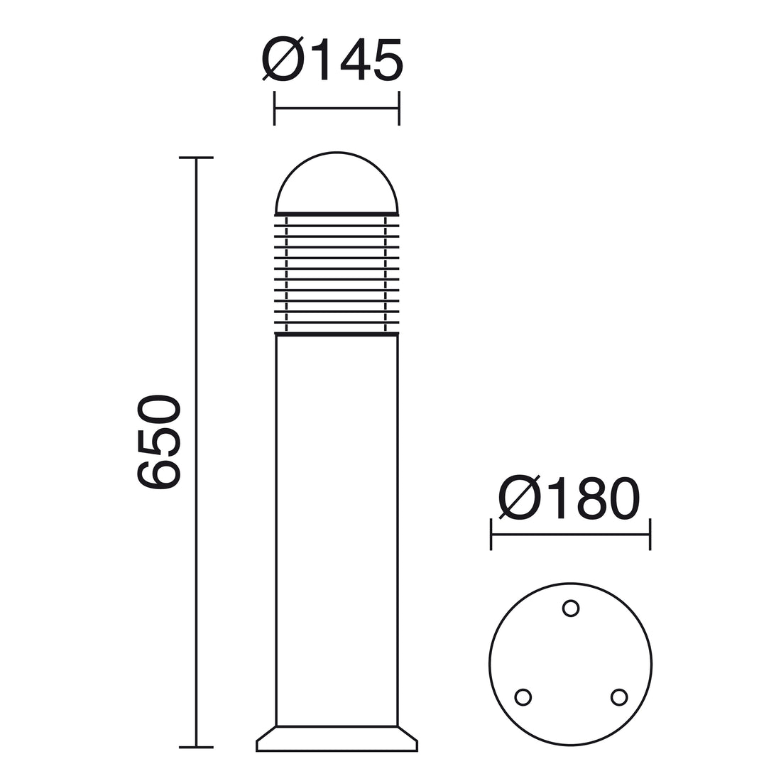 Luminaire extérieur | Nova H 65 cm