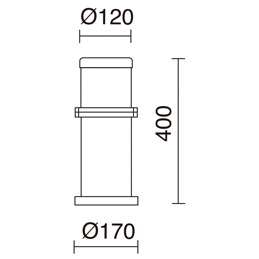 Borne extérieure OMO IP55, H 40 cm