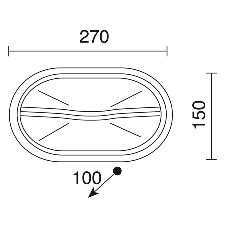 Applique extérieure Plaff IP65