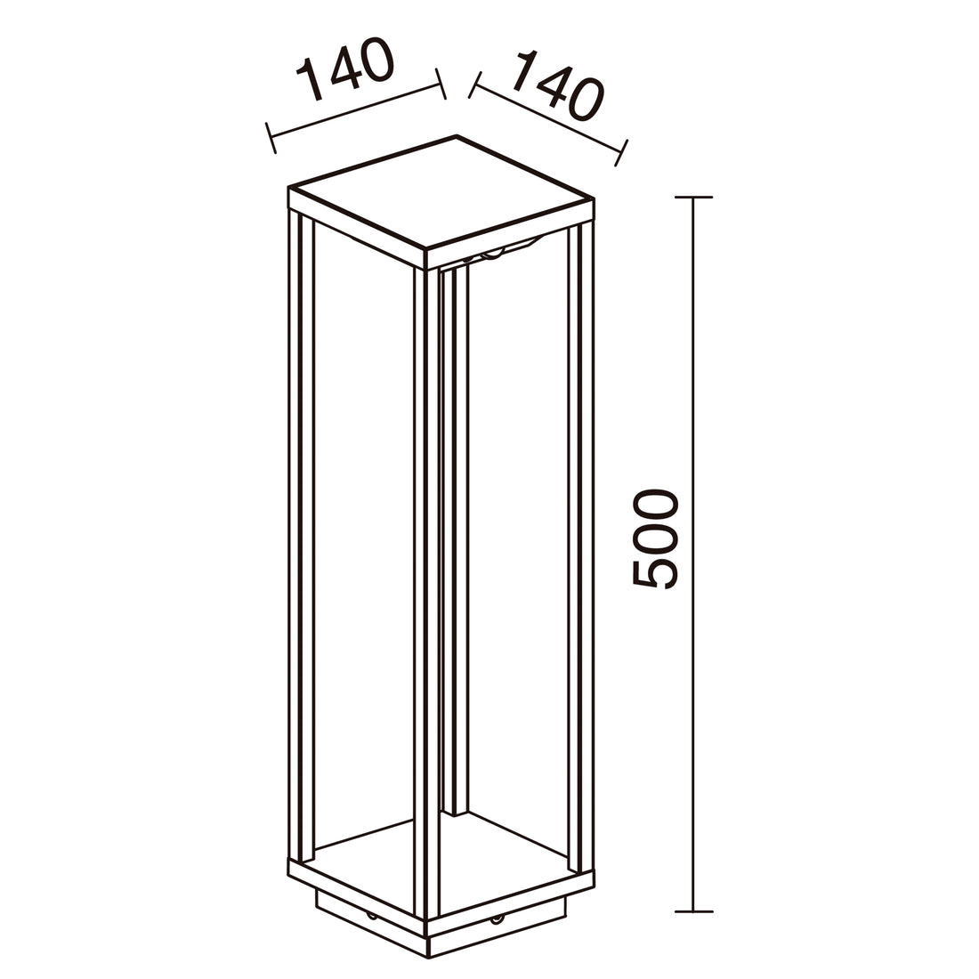Luminaire extérieur | Solei Anthracite