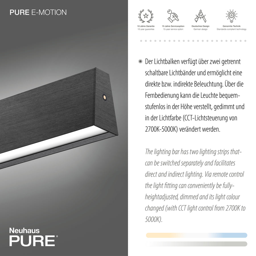 Suspension Pure E-Motion grise