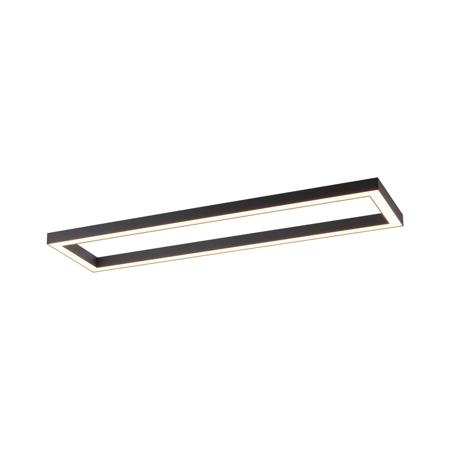 Plafonnier Pure-Lines anthracite, L 30 cm