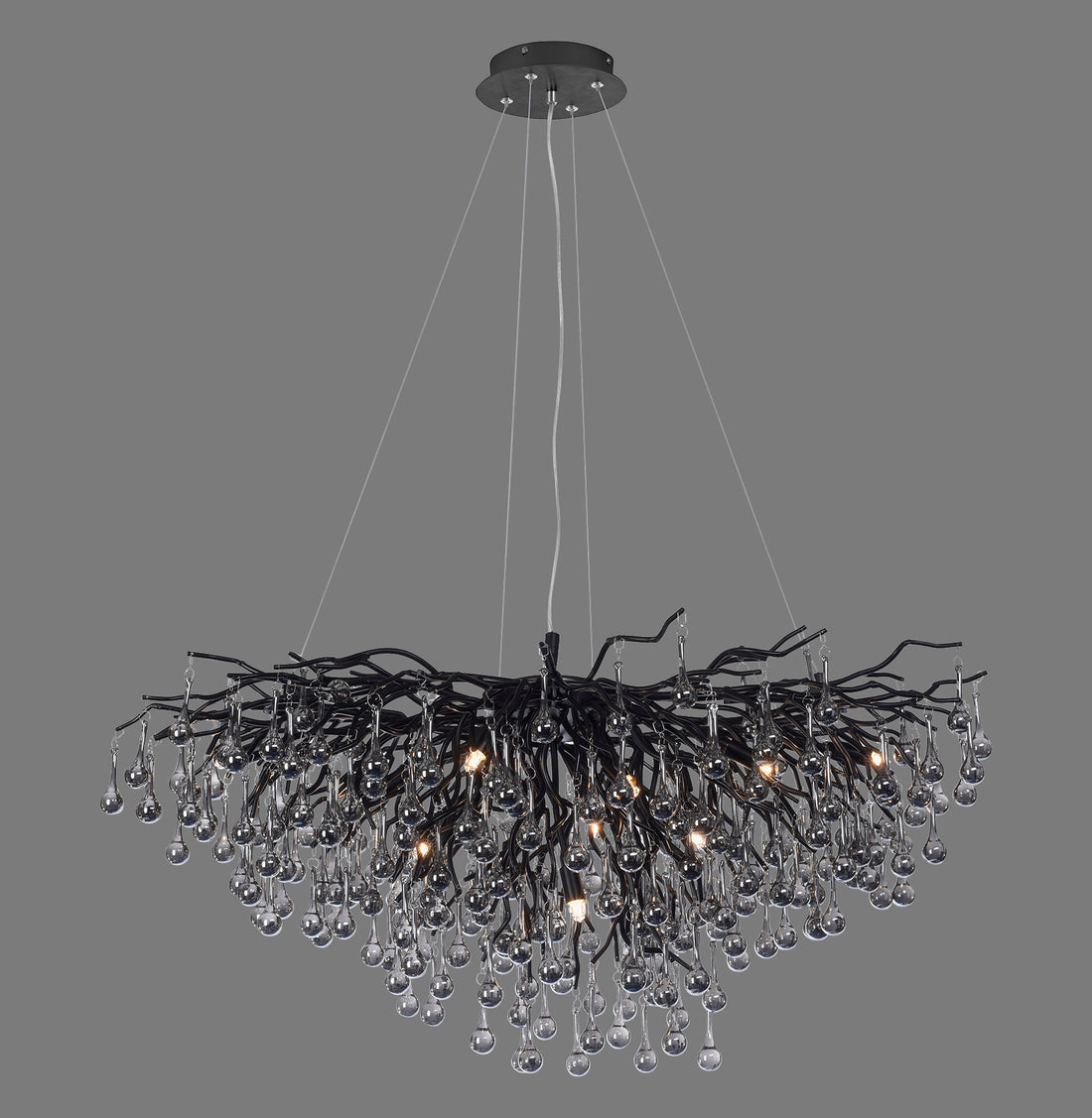 Suspension luminaire | Icicle Noire