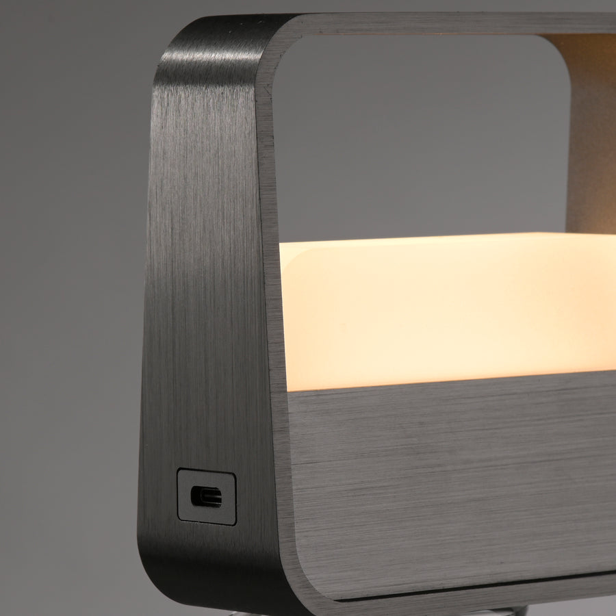 Lampe à poser Pure Go grise