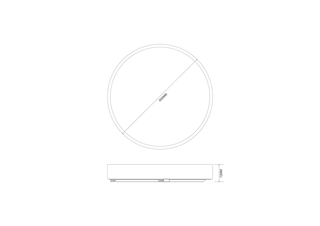 Plafonnier LED | Nadi Noir