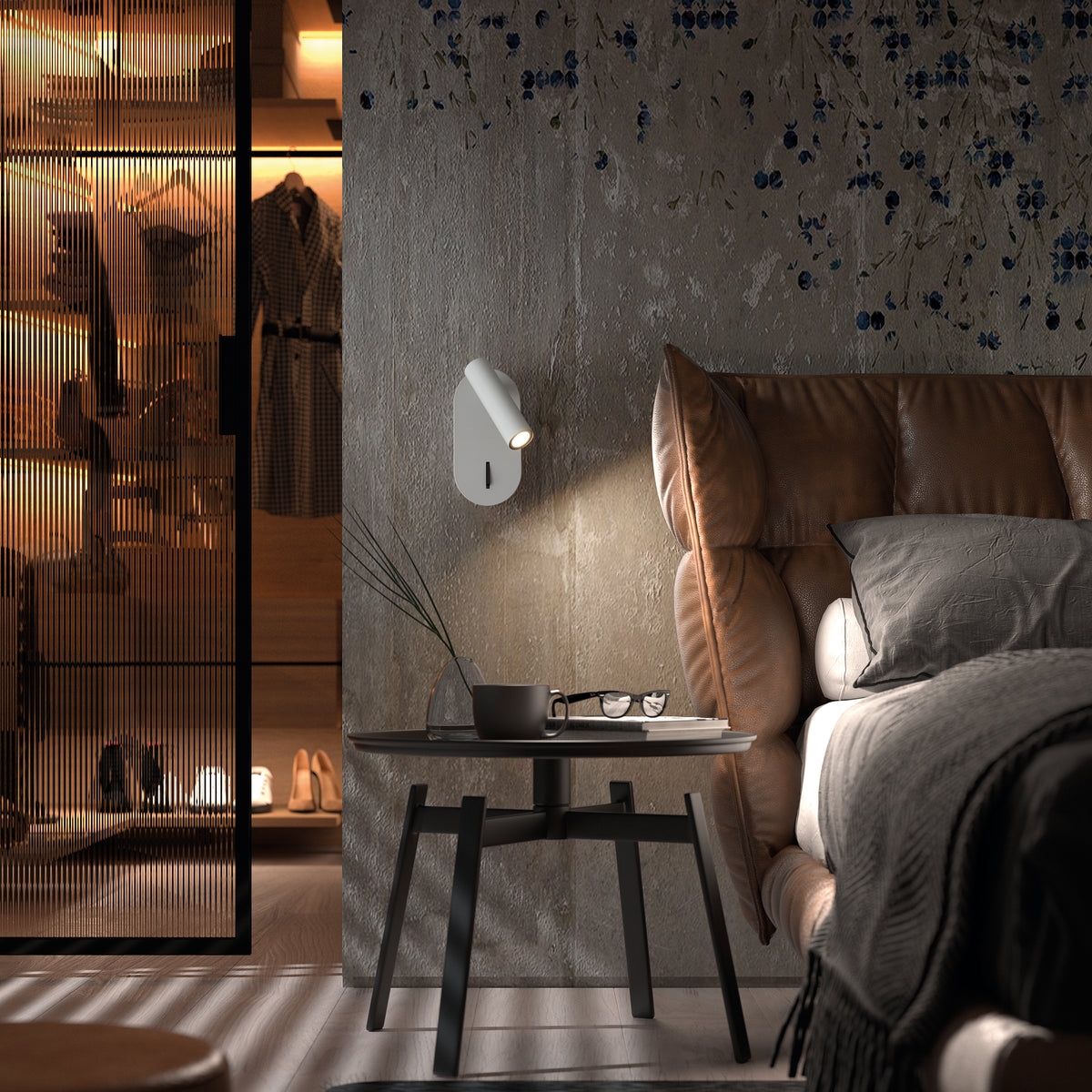 Applique murale Dirk liseuse