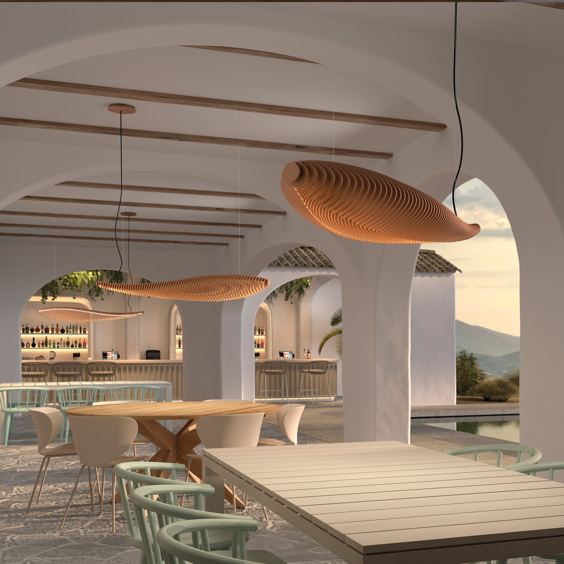 Suspension luminaire | Guizzo