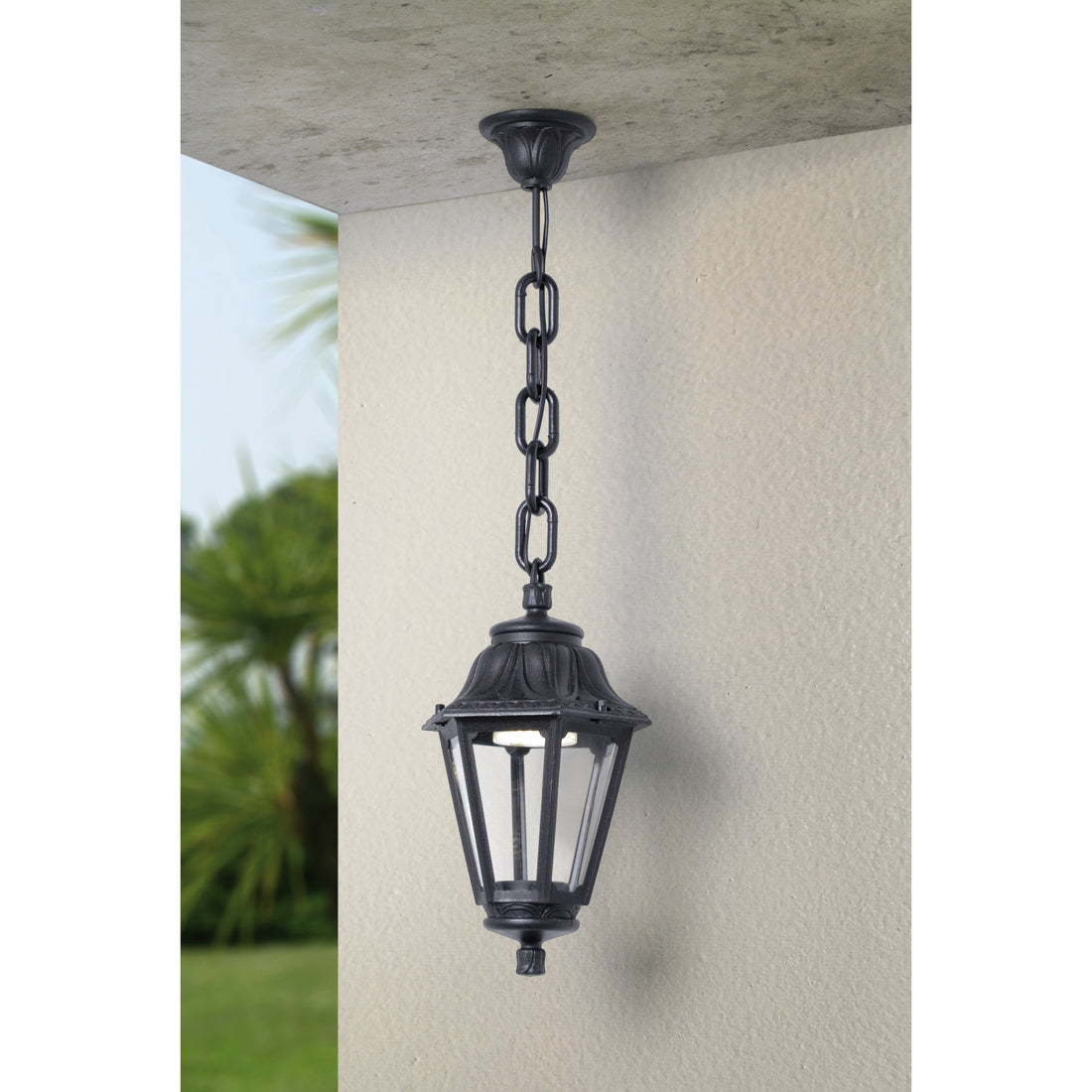 Suspension extérieure Indura Mini 6 mini IP55, noir