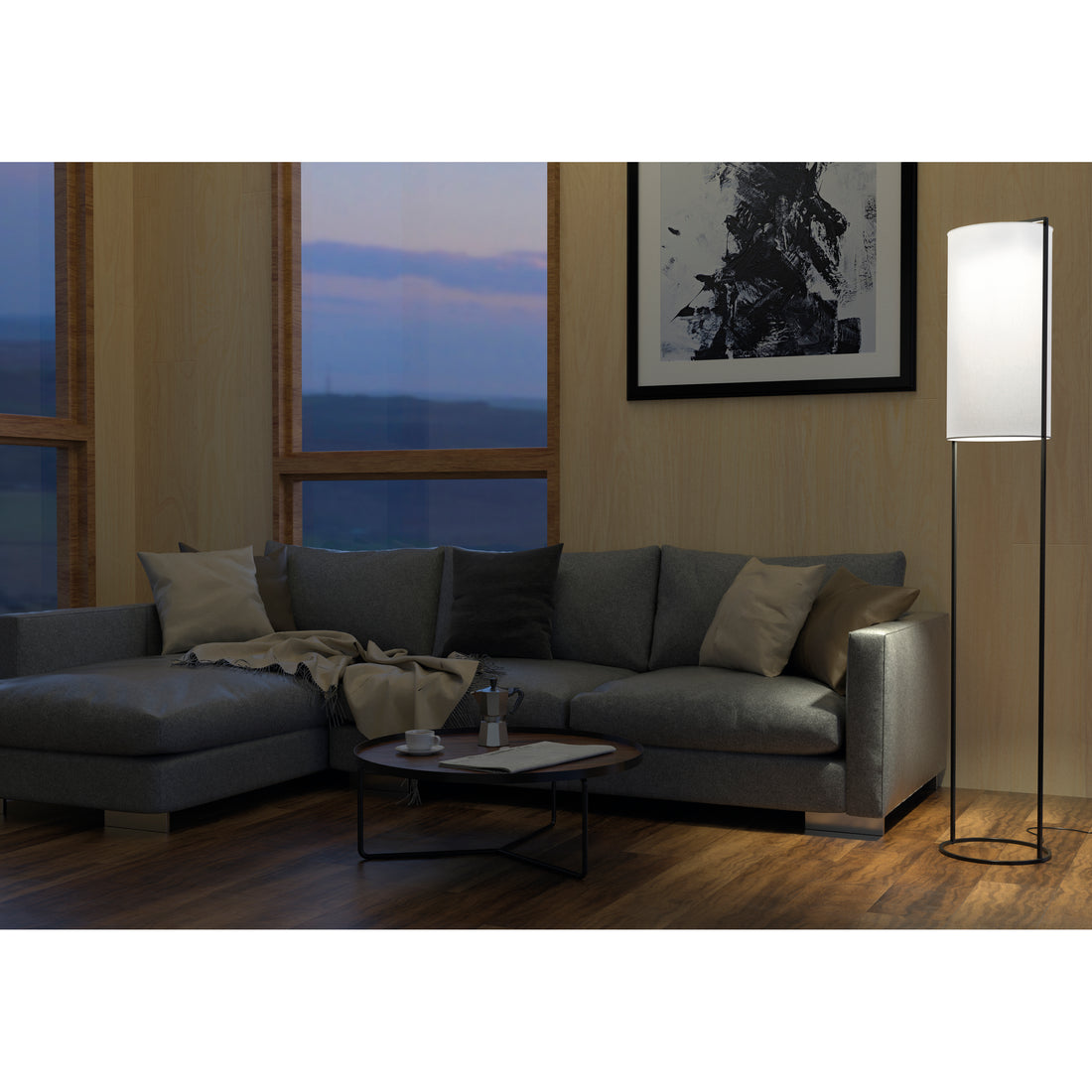 Lampadaire salon | Sintra Blanc