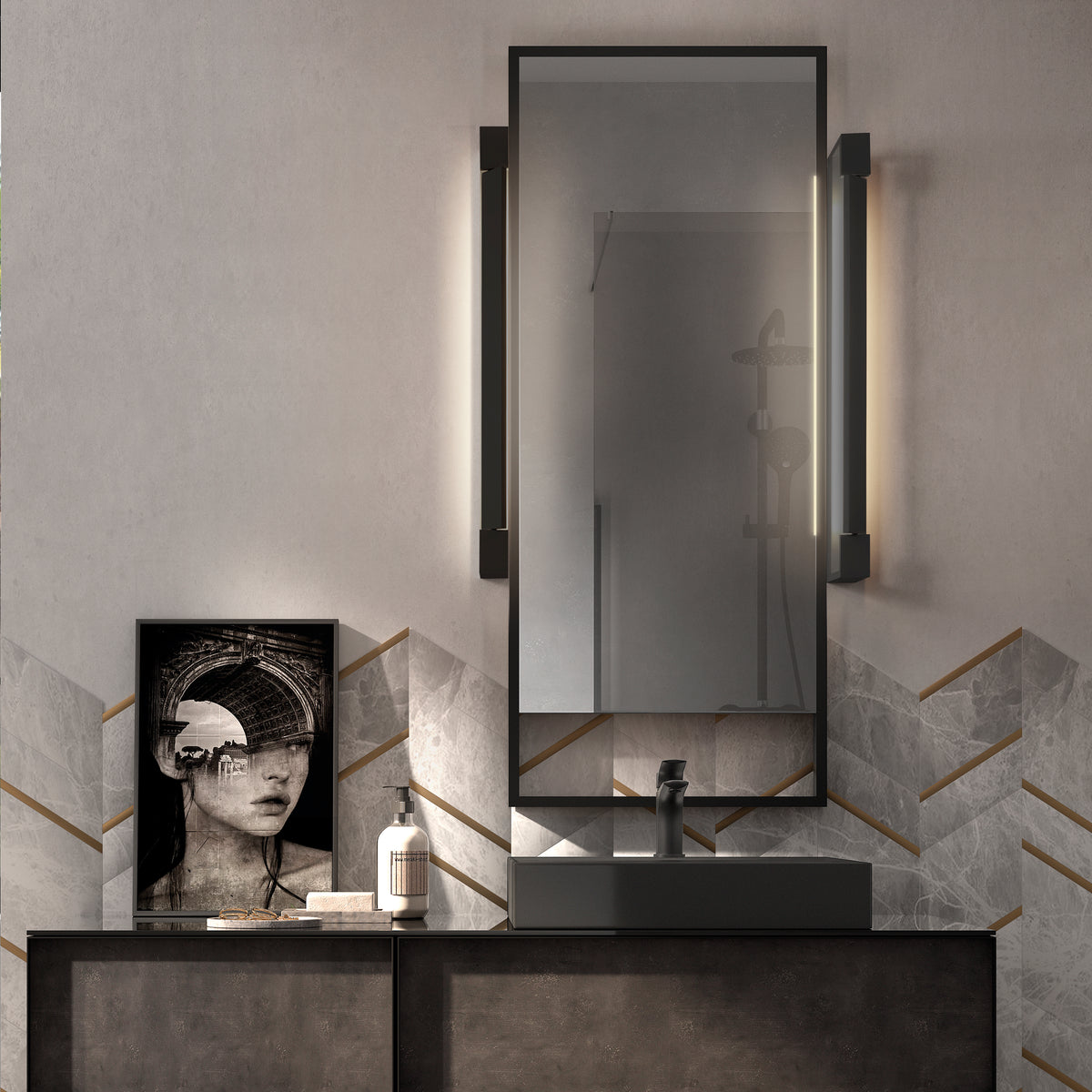 Applique murale Tilt salle de bain, 30 W