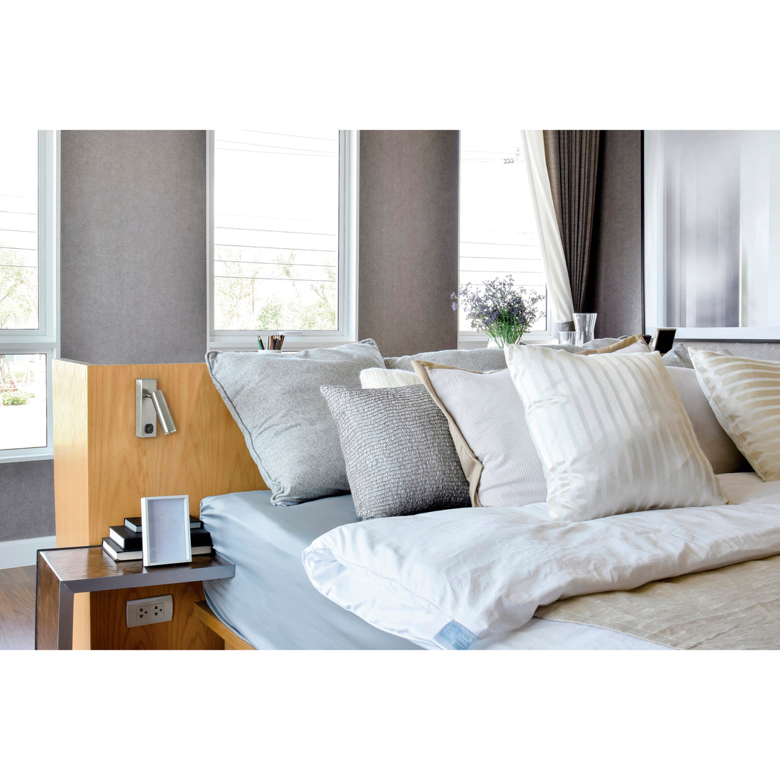 Applique murale | Toscana Nickel