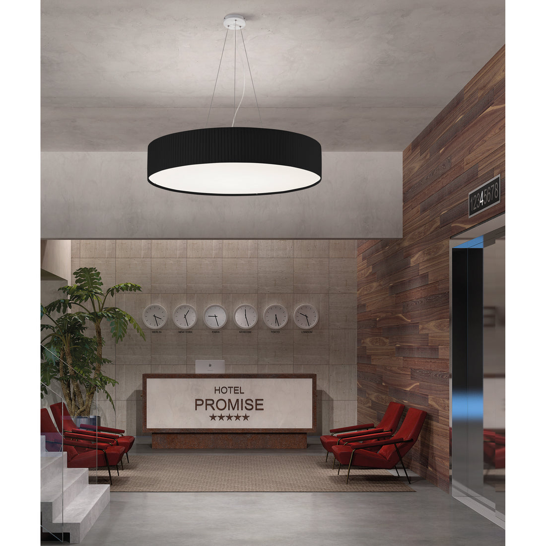 Suspension luminaire | Orimareno