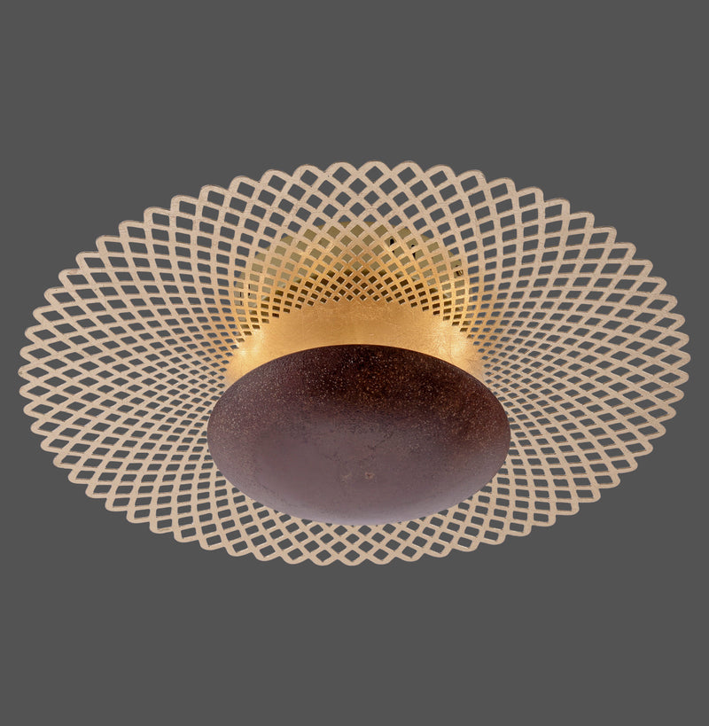 Plafonnier LED | Nevis Rouille