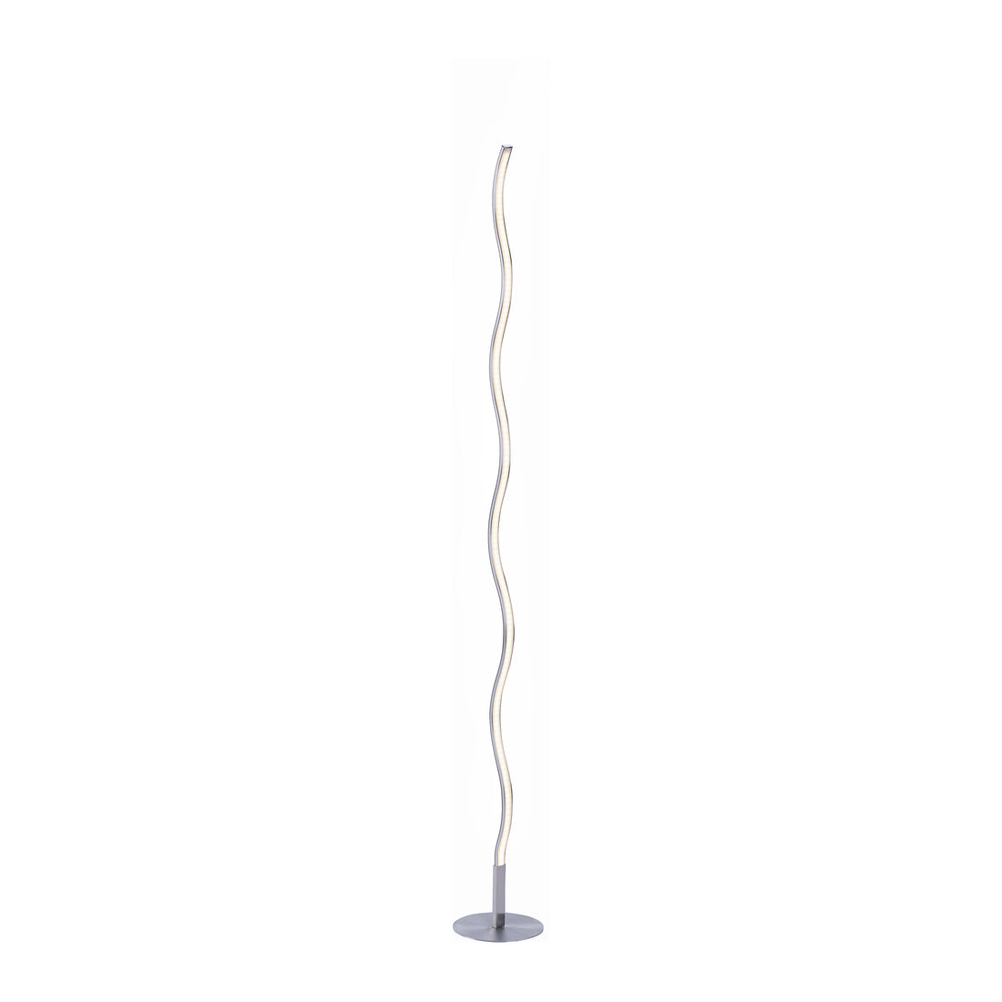 Lampadaire Wave acier