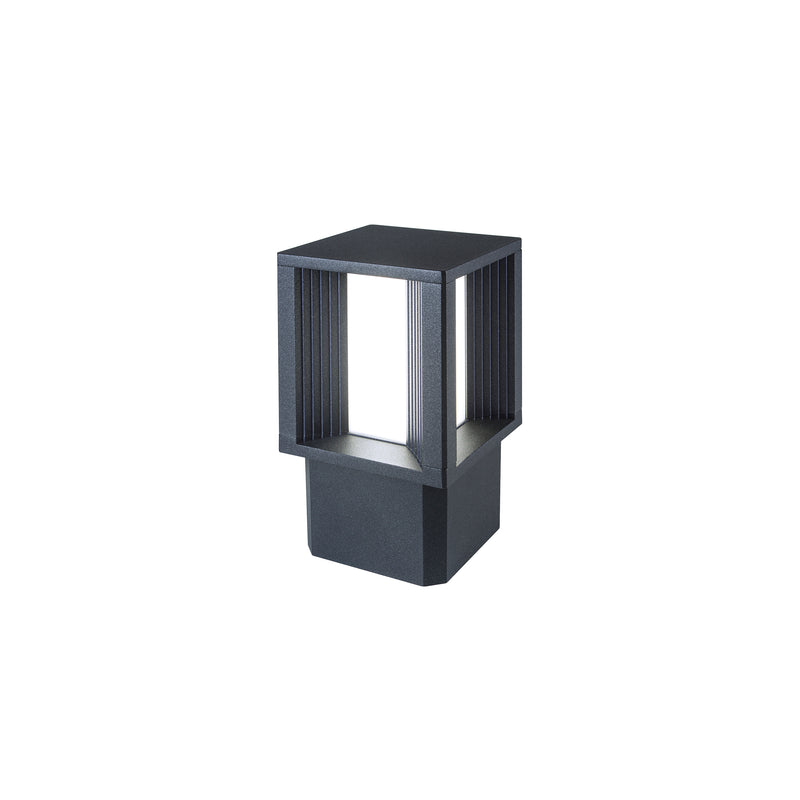 Borne extérieure Aura IP65, H 26 cm, 4000 K