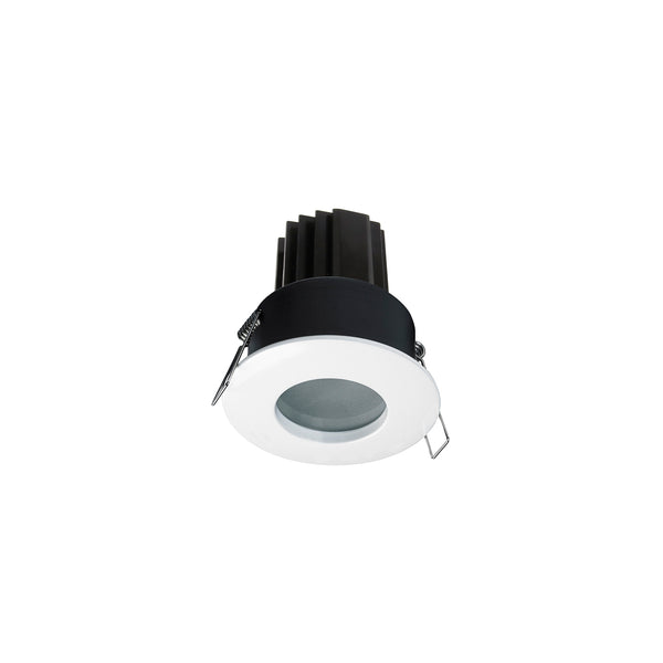 Spot encastrable Carpo rond IP65, LED intégrée, variable 1-10 V