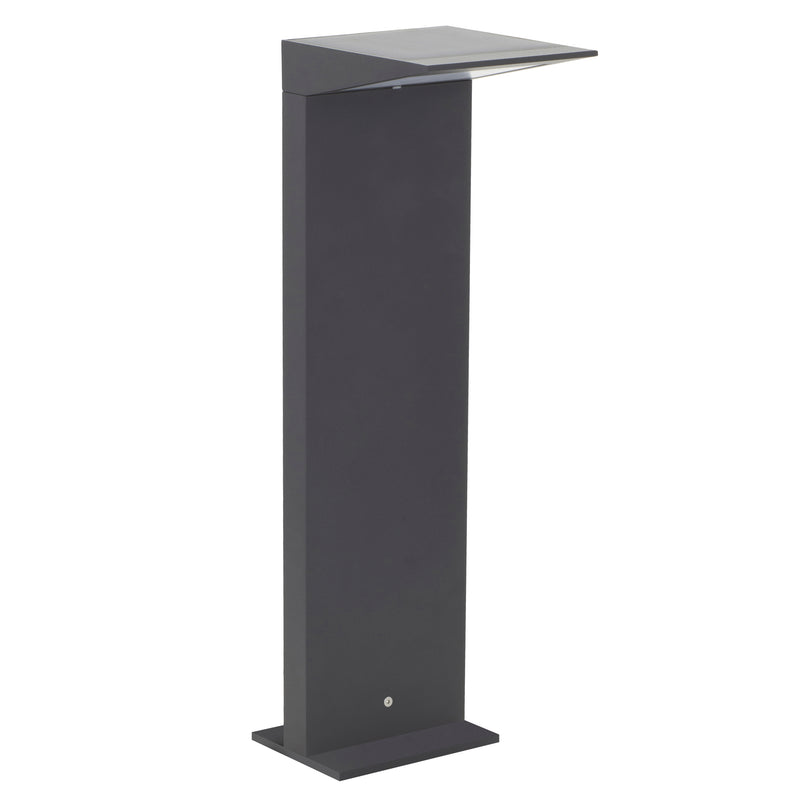 Borne extérieure Como solaire IP54, anthracite, H 50 cm