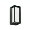 Applique extérieure DAU IP65, noir, H 25 cm
