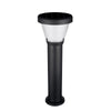 Borne extérieure Ergo solaire IP65, noir, H 68 cm