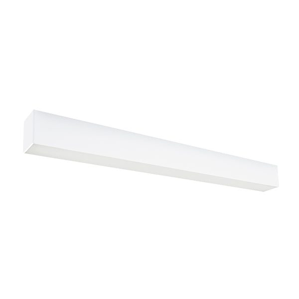 Plafonnier linéaire Fenix, LED intégrée, variable DALI, largeur 6 cm