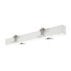 Luminaire linéaire encastré Fenix, LED intégrée, variable DALI, largeur 6 cm