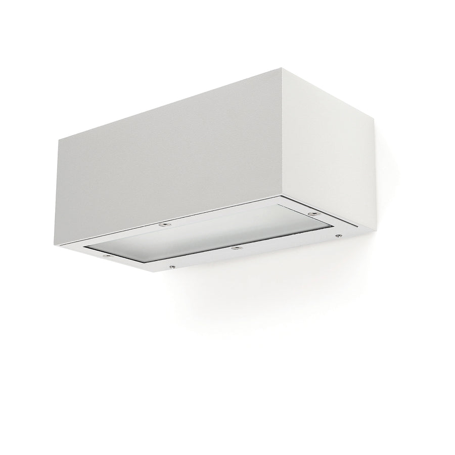 Applique extérieure Isora 2 lumières up-down IP65, L 20,6 cm, Dali, 8,30 W, 4000 K