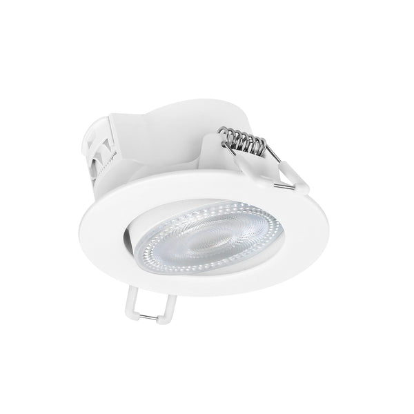 Spot encastrable orientable Krao IP44, LED intégrée