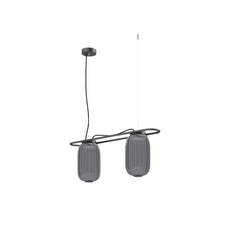 Suspension Krista 2 lumières, H 30 cm