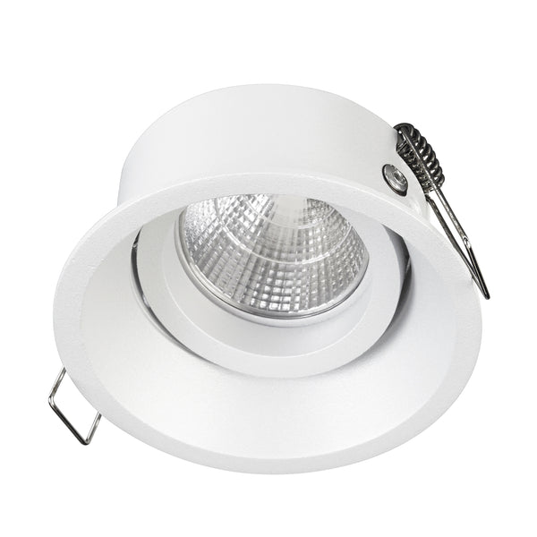 Spot encastrable orientable Leda rond, pour ampoule MR16 (GX5.3)