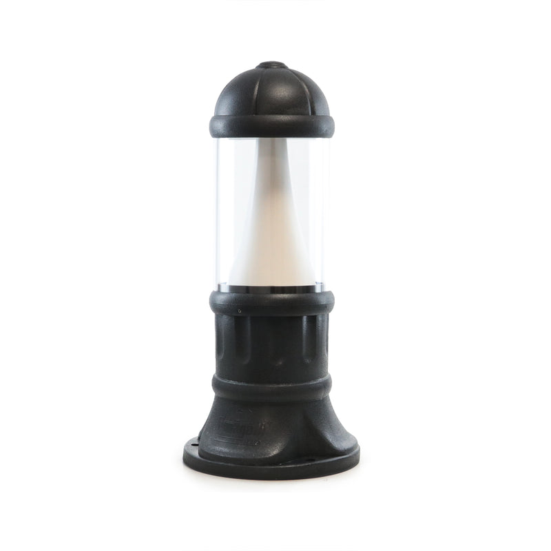 Borne extérieure Sauro IP55, noir, H 50 cm, GX53