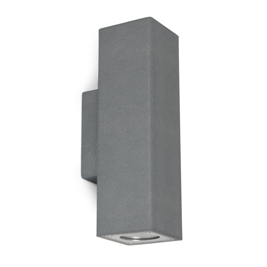 Applique extérieure Stone 2 lumières up-down IP65, H 25,3 cm