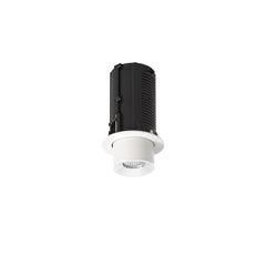 Spot encastrable orientable Turt modèle moyen, LED intégrée, connecté Casambi