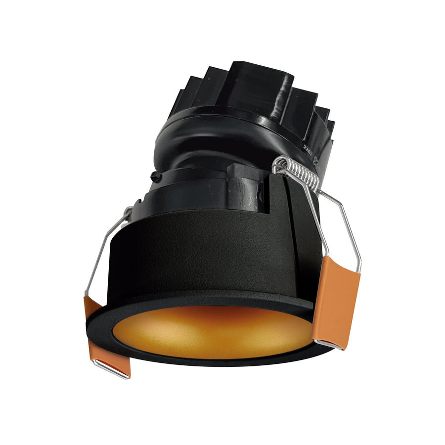 Spot encastrable orientable VIP1 Mini rond, LED intégrée, variable DALI